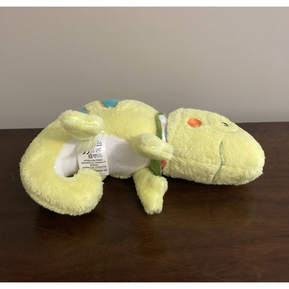 Pusblu Yellow Chamelon Gecko Lizard Plush Lovey DouDou Baby Soft Toy - Picture 6 of 9